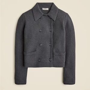 EUC J. Crew Marielle Cropped Cotton Cardigan NWT M